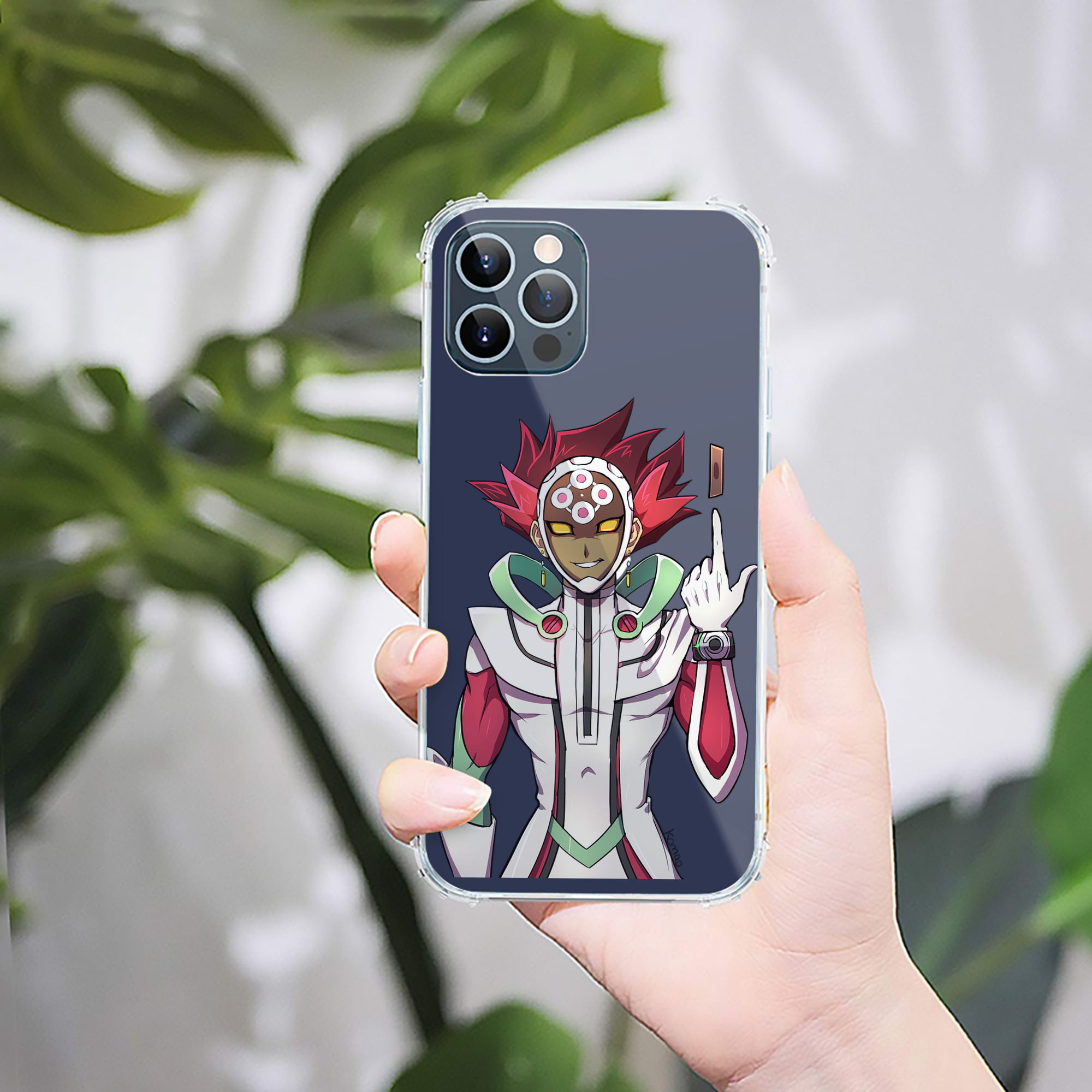 （画像用） 遊☆戯☆王 Yu-Gi-Oh! 【iPhone 12シリーズ対応】透明スマホケース（クリアソフトケース）